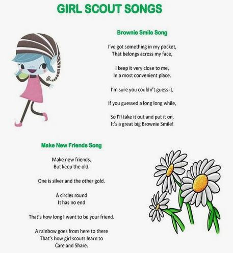 Make New Friends Girl Scout Song Lyrics Printable